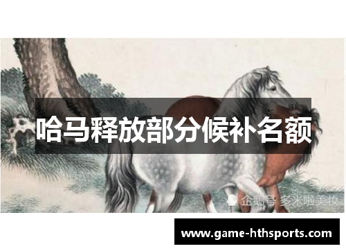 哈马释放部分候补名额